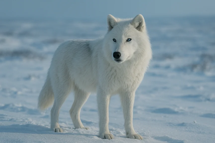 Арктичний білий вовк