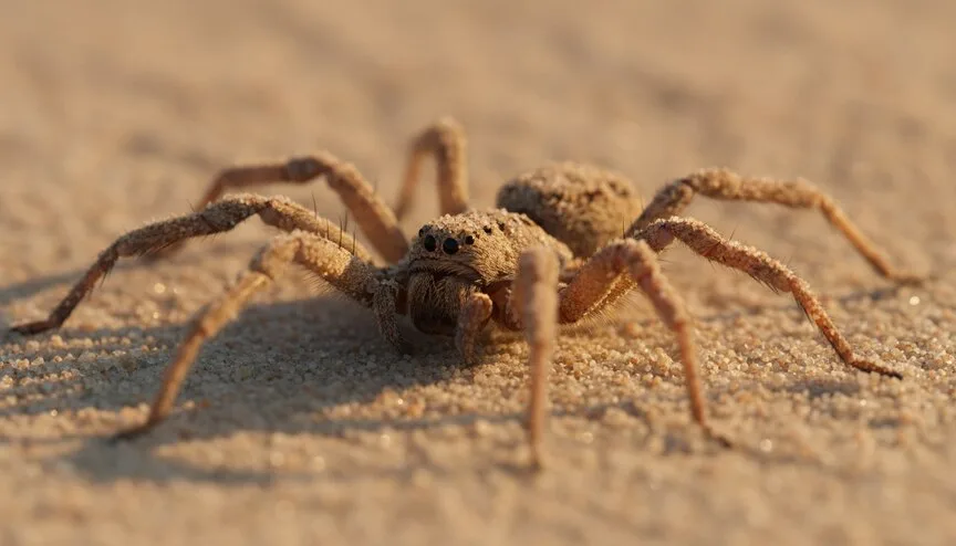 Шестиокий піщаний павук