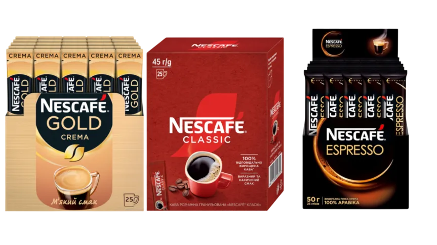 Nescafe в стиках